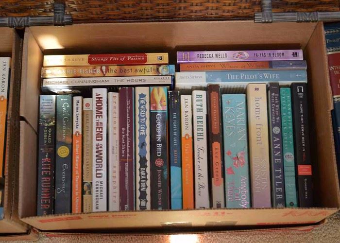 Books (Hardcover & Paperback, Mostly Fiction, Some Children's Books & Reference)
