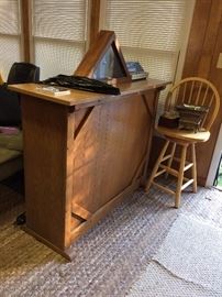 #27 homemade bar 50x18x40 $75
#38 wood bar stool 25 tall $30 — at Vincent Rd Huntsville 35802 Call 256-656-989five.
