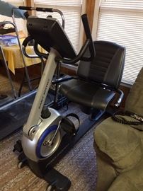 #53 Pro form easy entry exercise bike $75 — at Vincent Rd Huntsville 35802 Call 256-656-989five.