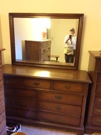 #24 10 drawer chest of drawers 56x15x48 $75 — at Vincent Rd Huntsville 35802 Call 256-656-989five.