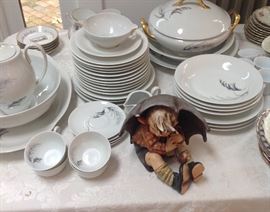 Limoges dinner service