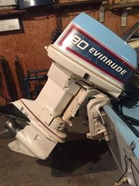 Great Running 90hp Evinrude