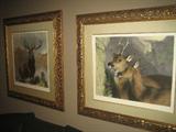 •	Decorative wild life art in great expensive frames.