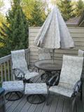 Patio furniture.