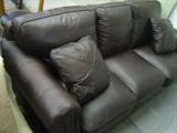 Leather Sofa.