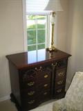 2 of 2, Waterford lamps, Thomasville chests.