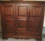 Entertainment center.