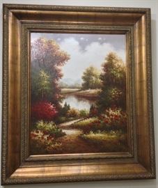 Paul Woods - Jewels of the Forest - size: 36.5 x 42.5