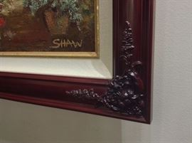 Shaw - Sunlit Garden - size 29 x 33