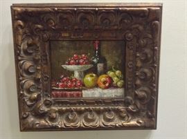 C. Stewart - Bordeu & Fruit I & II - size 18 x 16 each