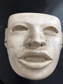 Bone Carved Mask Inuit