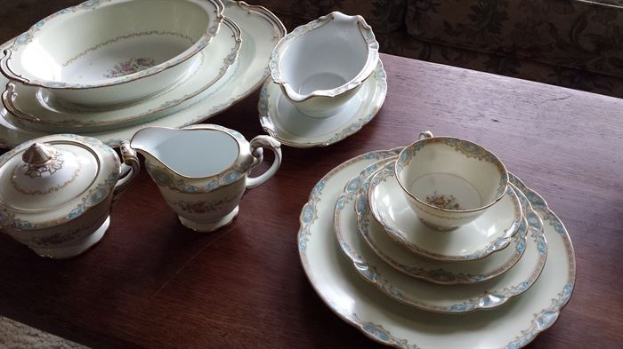 Noritake - service for 12 and serving pieces