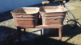 Vintage Tubs with Stand