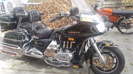 1986 Honda Goldwing Interstate 1200 motorcycle