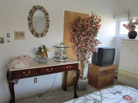 Marble Top Side Table 
