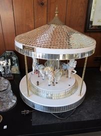 Lighted Musical Electric Carousel
