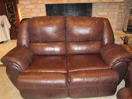 Dual Reclining Love Seat by Ashley