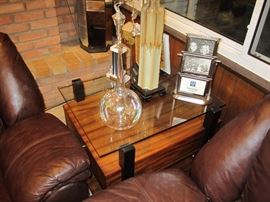 Glass Top End Tables