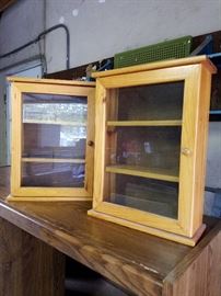 Cute display cabinets