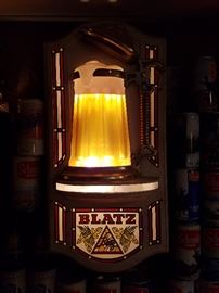 Vintge Blatz Beer Sign