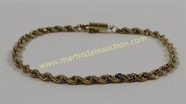 10k gold bracelet
