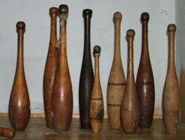 Antique Juggling Pins