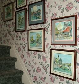 Many signed pieces by French artist Pierre Eugene Cambier