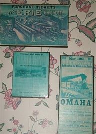 Old Railroad Advertising