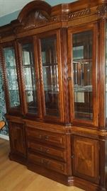 Lighted China cabinet Fairmont furniture  