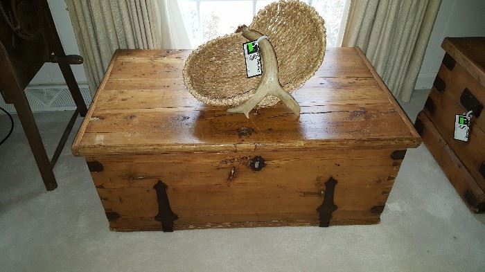 Pine Metal Banded chest