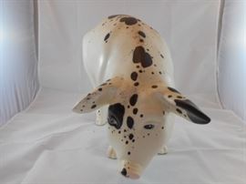 Hand-painted Porcelain Pig