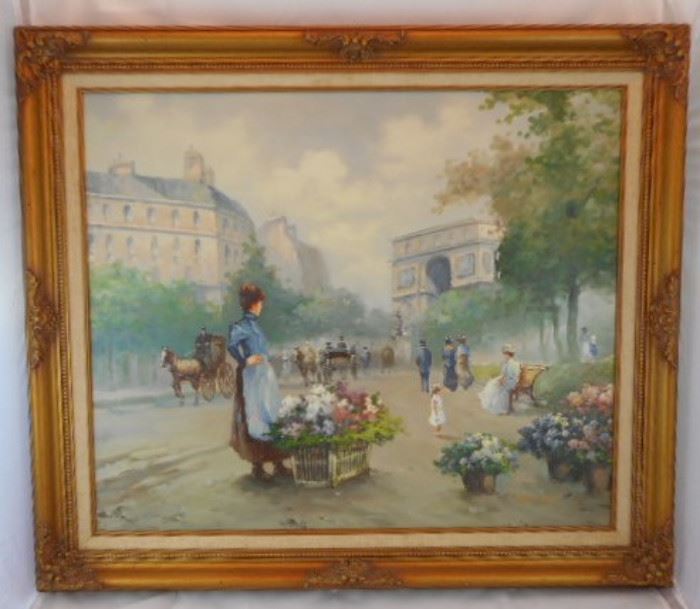 Large Painting/Frame