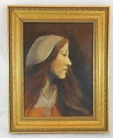 Small Painting w/Frame