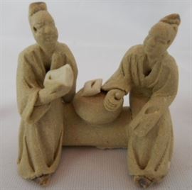 Oriental Clay Figurines