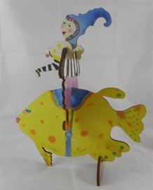 Judie Bomberger "Bee Keeper" Sculpture