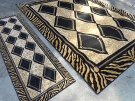 Rug Set 'Evolution' Safari Collection