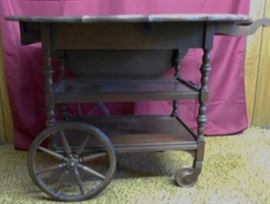 Antique Serving Cart