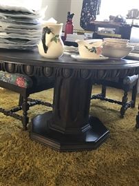 Vintage table and chairs 