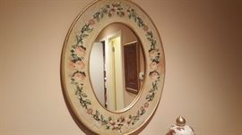 Hand painted mirror