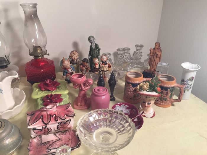 Misc, Hummels, German figurines, head vase etc. 