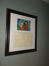 cc17 Fred Flintstone and sketch