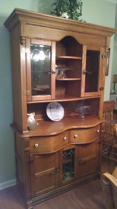 Another picture of the china cabinet!