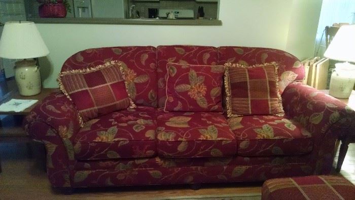 This couch is in perfect condition and is super comfortable!!
