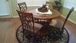 Great table and chair set!! Very sturdy and in excellent condition!
