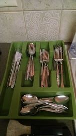 I have two nice sets of utensils!!  If you have a kid going to college or a lake/beach house you'll want these!! 