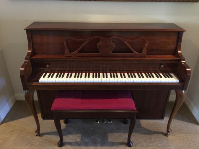 Kimball Piano with piano stool