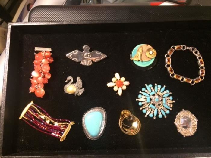 various pins 
