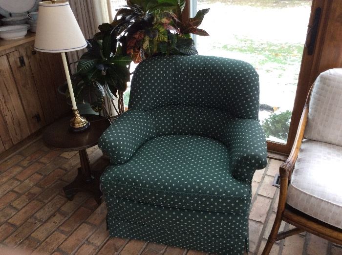 Pair of Pearson Upholstered Occasional Chairs