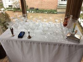 Royal Leerdam Netherlands Crystal Stemware 