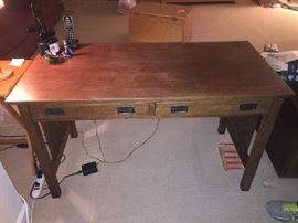 Signed Stickley Craftman Mission Desk -